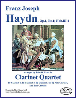 Haydn Op1No1 Cl4 nsm